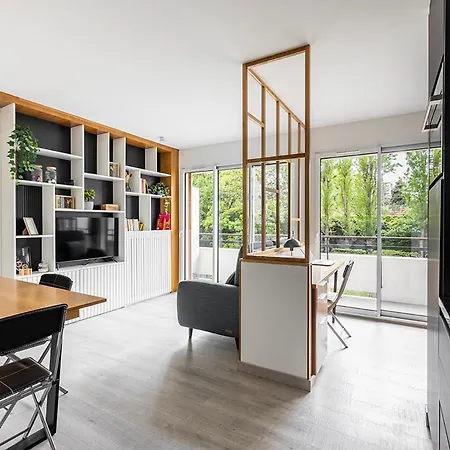 Studio Avec Balcon, Proche De Paris Tout Equipe Asnieres-sur-Seine Exterior photo